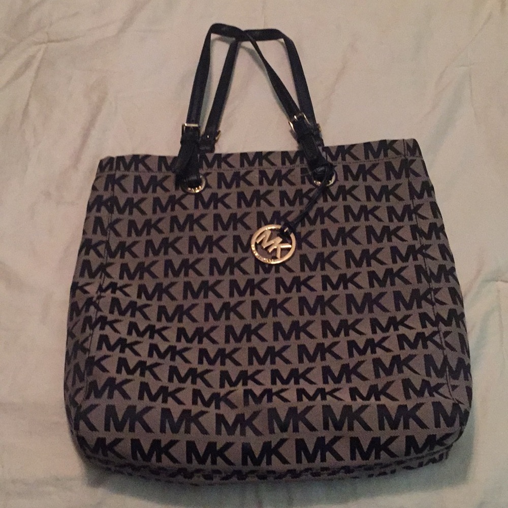 Michael Kors Monogramed Tote